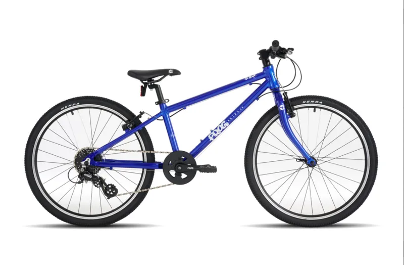 Frog Bikes Frog 61 Hybrid Bike 8-10 Yrs- Electric Blue 24 Inch Wheel